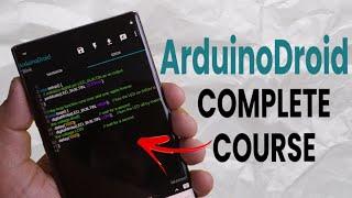 How to Use ArduinoDroid Application in Android | ArduinoDroid App For Beginners