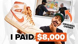 $8,000 Extremely Rare Air Jordan 1 METALLIC Restoration