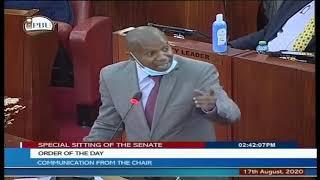 'MENE, MENE, TEKEL, UPHARSIN!' FURIOUS SENATOR KINDIKI CHARGES SENATORS IN SENATE!!