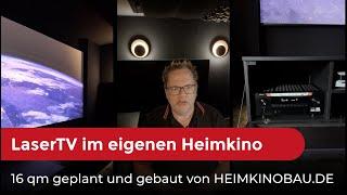 Großes Kino auf 16qm mit einem Awol Vision LTV 3000 Pro LaserTV und MAG Audio Lautsprechern