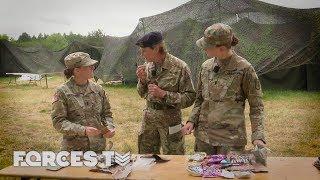 When A British Army Officer Tries A US Ration Pack | Forces TV