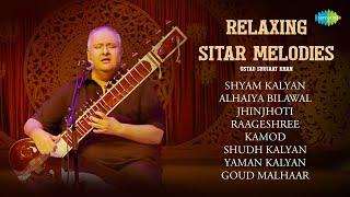 Relaxing Sitar Melodies | Ustad Shujaat Khan | Alhaiya Bilawal | Indian Classical Instrumental Music