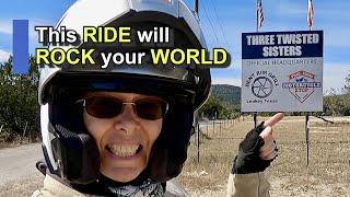 ROCKING THE THREE TWISTED SISTERS | TEXAS HILL COUNTRY MOTORCYCLE RIDING || #MotorcycleTravel
