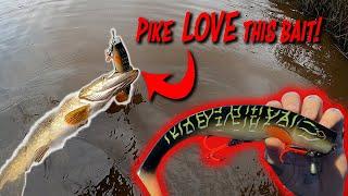 How To Catch Pike On BIG Lures!!