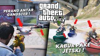 Misi Epic Peperangan Lawan Gangster di Markasnya! GTA 5 Story