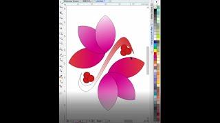 How to use b spline tool & Ellipse tool in coreldraw #new #video #viral #ytshorts #coreldraw #howto