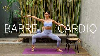 25 MIN CARDIO BARRE & PILATES || At-Home Full Body Workout