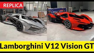 Homemade  | Lamborghini V12 Vision GT REPLICA | Build Time Lapse.