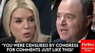 'I Can't Believe You're Asking Such A Question!': Pam Bondi And Adam Schiff Have Shock Clash