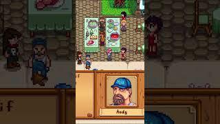 Andy is a bit braggy?? #gaming #shorts #stardew #mods #stardewexpanded  #egghunt #old #rude #modded