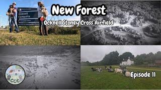 New Forest Ocknell Stoney Cross Aerodrome Campsite with our Caravan. Ep11