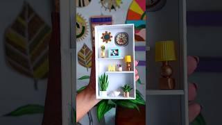 Ep: 10/10 Chhoti Si Kalakari | Miniature Shelf #diy #craft #miniature #bestoutofwaste