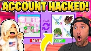 CAMMYS Account Gets HACKED! Selling Her Favorite HOUSE in Roblox Adopt Me! 