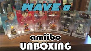 Mii Fighters & Retro 3 Pack amiibo Unboxing