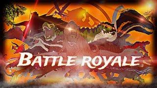 Jurassic world dinosaurs Battle Royale | Stick Nodes Dinosaur Animation Battle 2024