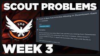 Scout Week 3 ~ Bugged Week of Scouts | S3 Burden of Truth | The Division 2