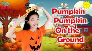 Pumpkin Pumpkin On The Ground with Lyrics and Actions | Kids Halloween Songs | Sing and Dance Along