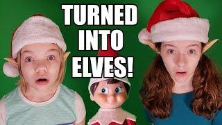 Touched Elf on the Shelf Needs His Magic Back 3!  Turned Into Elves!