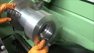 Tornitura e Assemblaggio Testa Porta Mandrino Con Cuscinetti SKF - Video Corso [ Make On A Lathe ]