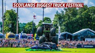 Truck Festival  Scotland 2024 Featuring FMX Action | Fake Trucker | Swampthing | @truckerbaddie