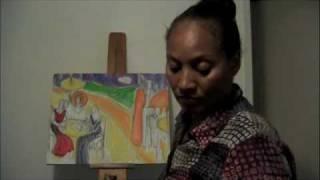Acrylic Painting with Aldonia