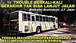 Trouble Berkali Kali ️ Berakhir Tak Bisa Lanjut Jalan ️| trip SUMBER ALAM - Hino M10U Blue Ribbon