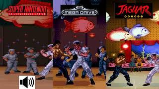 Dragon the Bruce lee story - SNES vs Mega drive vs Jaguar Console VS Console