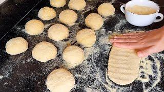 Recette Pains Sandwich à la poêle ‼️ Cuisine Marocaine  Sans Farine blanche Sans Pétrissage 