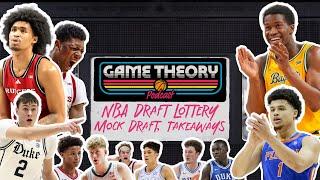 NBA Mock Draft Post 2025 Lottery Show LIVE | Game Theory Podcast with Sam Vecenie