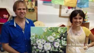Alexander Sergeyev. Master classes of painting with a palette knife