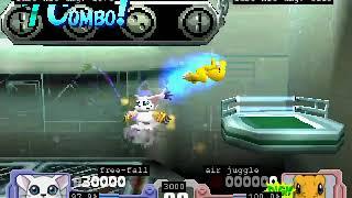 Digimon Rumble Arena - Gatomon combo