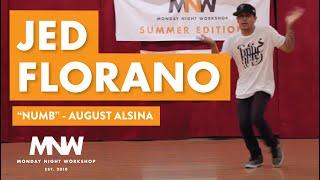 Numb - August Alsina ft. B.O.B & Yo Gotti | Jed Florano Choreography | Monday Night Workshop