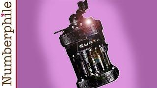 Amazing Old Calculator (Curta) - Numberphile