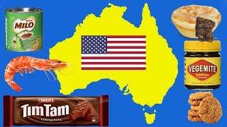 Americans Try Australian Food (Aussie Reacts)