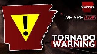 TORNADO WARNING LIVE COVERAGE