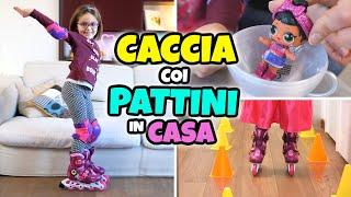 CACCIA AL TESORO SUI PATTINI IN CASA a Sorpresa per Matilde