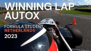 Formula Student Netherlands 2023 | Autocross Winning Lap Onboard | Joanneum Racing Graz