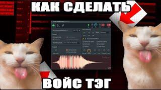 КАК СДЕЛАТЬ АГРЕССИВНЫЙ ВОЙС ТЕГ КАК У PLXYAMISHIKII, Rbowchiken || HOW TO MAKE AGGRESIVE VOICE TAG