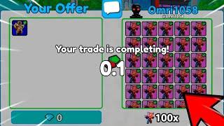 *INSANE* Trade  NEW GODLY  FUTURE For 100x HYPER | Toilet Tower Defense Rewind