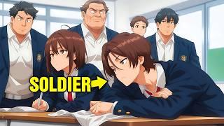 EX SOLDIER Ends up Reincarnating as a High School STUDENT, And Becomes a GENIUS - Manhwa Recap