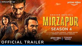 Mirzapur season 4 I Official Trailer I Mirzapur 4 release date I Mirzapur 4 update @PrimeVideoIN