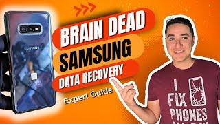 Samsung S10e Bootlooping & No Power Solution. How To Recover Data From a Phone With CPU Problems