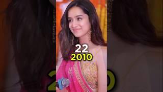 Shradha kapoor transformation over the years| #bollywood #evolution #thenandnow