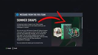 HOW TO GET & USE SUMMER SWAPS 1 TOKENS!! | FIFA 22 ULTIMATE TEAM