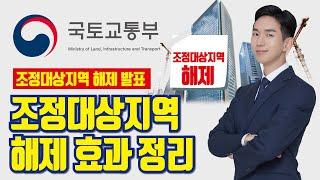 비조정대상지역 투자 방법! 규제지역 해제 효과 정리 [투미TV]