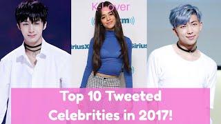 Top 10 Tweeted Celebrities Around The World 2017 **You won't believe who made the list**