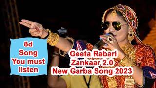 Zankaar 2 0 I Jhankaar 2 0 I Navratri special nonstop Garba 2023 I Geeta Rabari official