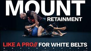 RETAIN MOUNT LIKE A PRO-FOR WHITE BELTS