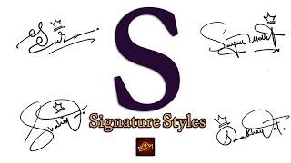 S signature Styles | Signature for my Name Start with S | Signature Style of S