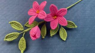 [Crochet Bag Tutorial] - How to make Windmill jasmine flower diagram